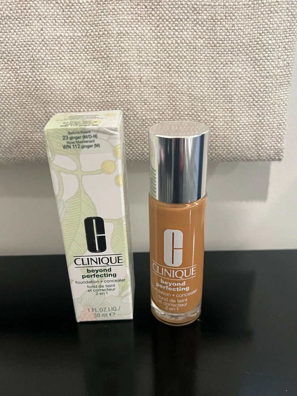 Clinique Beyond Perfecting Foundation + Concealer - Warm Beige Ginger WN 112